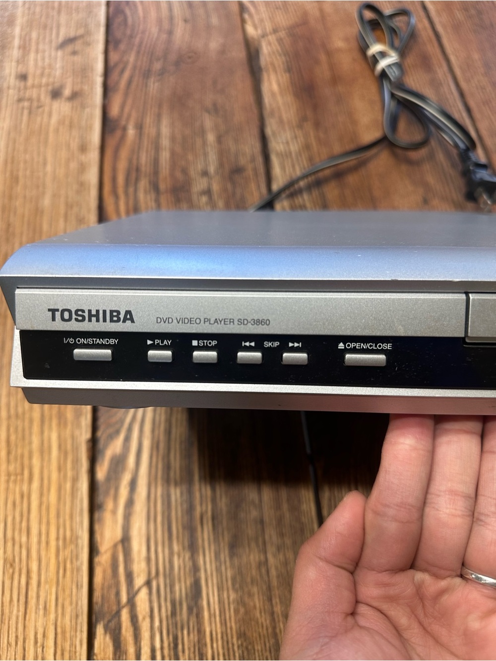 Toshiba SD-3869 DVD Video Player Silver